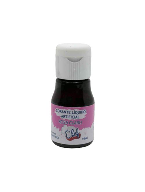Corante Líquido Rosa Claro 10ml - Iceberg Chef