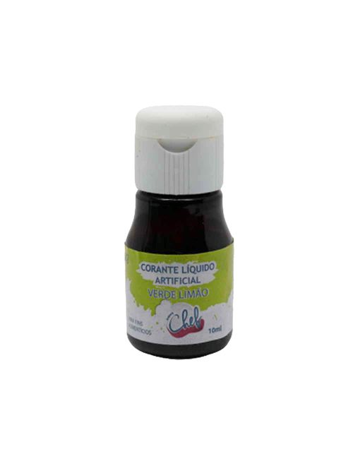 Corante Líquido Verde Limão 10ml - Iceberg Chef