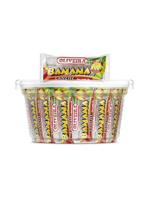 Doce de Banana Lanche 20g c/30 - Oliveira