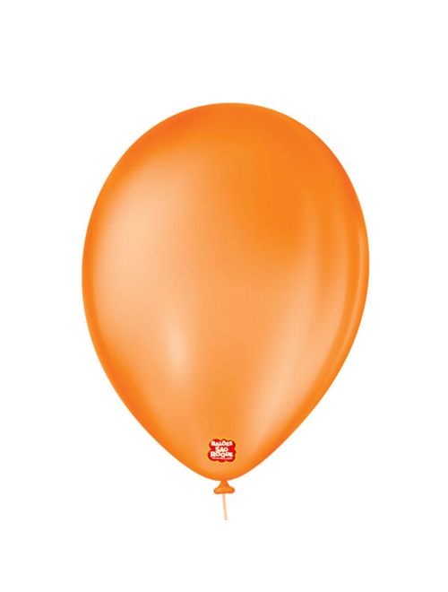 Balão Laranja Mandarim Tamanho 9 c/50 - São Roque