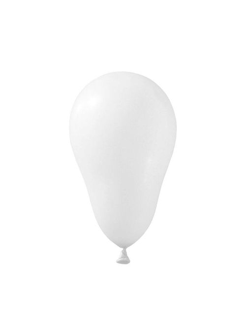 Balão Branco Polar Tamanho 7 c/50 - São Roque