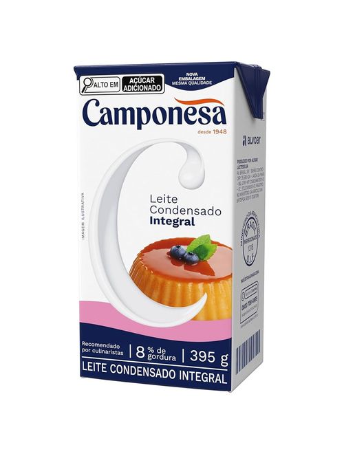 Leite Condensado Integral Camponesa 395g - Embaré