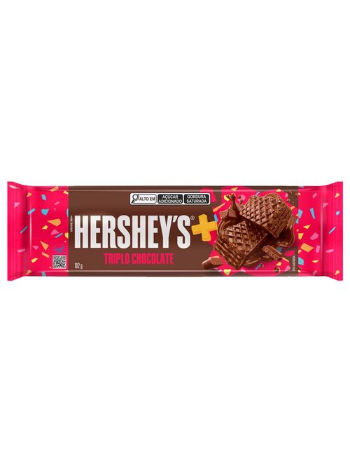 Chocolate Hersheys Mais Triplo Chocolate 102g - Hersheys