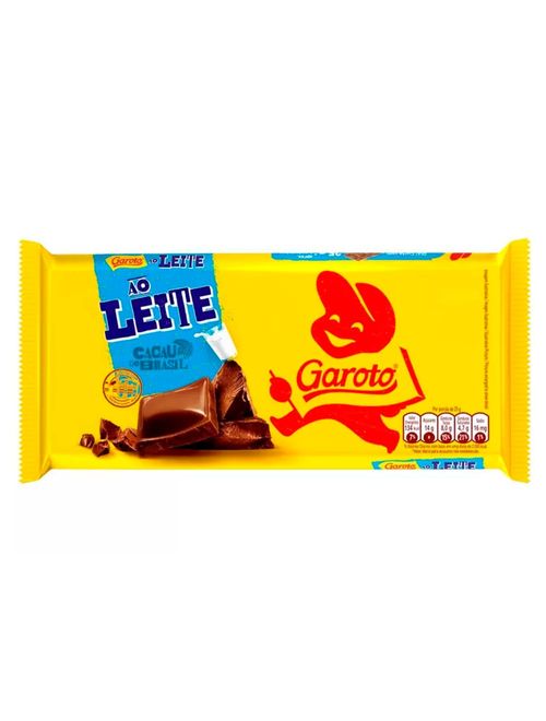 Tablete de Chocolate Ao Leite 80g - Garoto