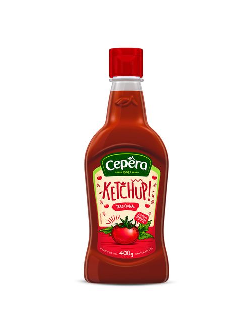 Ketchup Tradicional 400g - Cepera