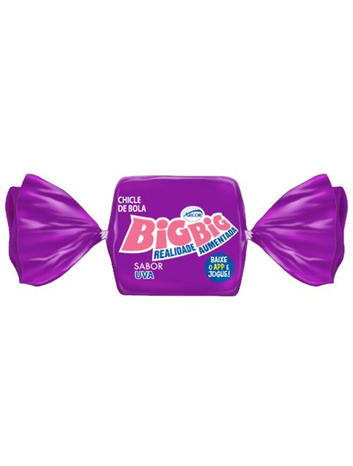 Chiclete Uva Big Big Realidade Aumentada 315g - Arcor
