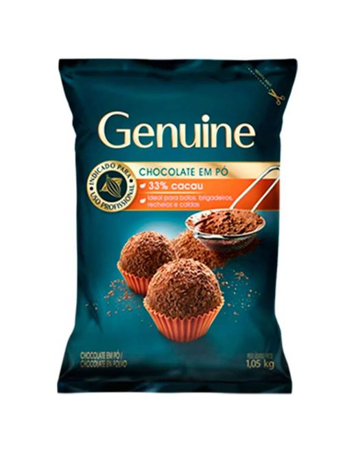 Chocolate em Pó Genuine 33% Cacau 1,05kg - Cargill