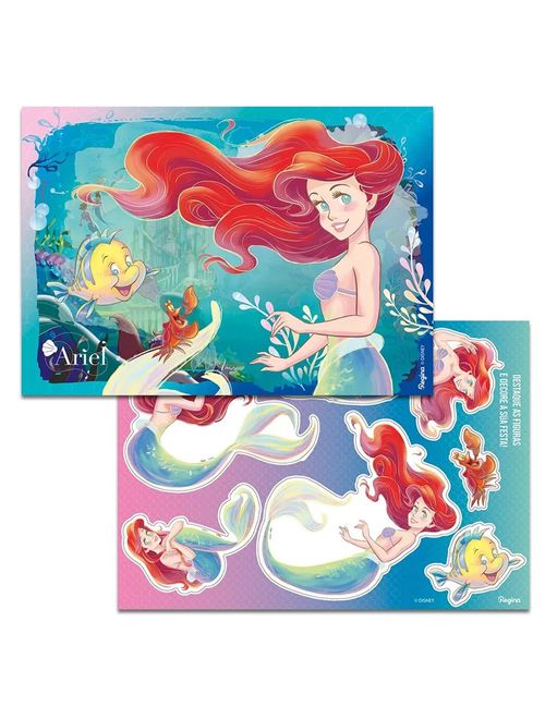 Ariel Disney Kit Decorado para Parede Unidade - Regina