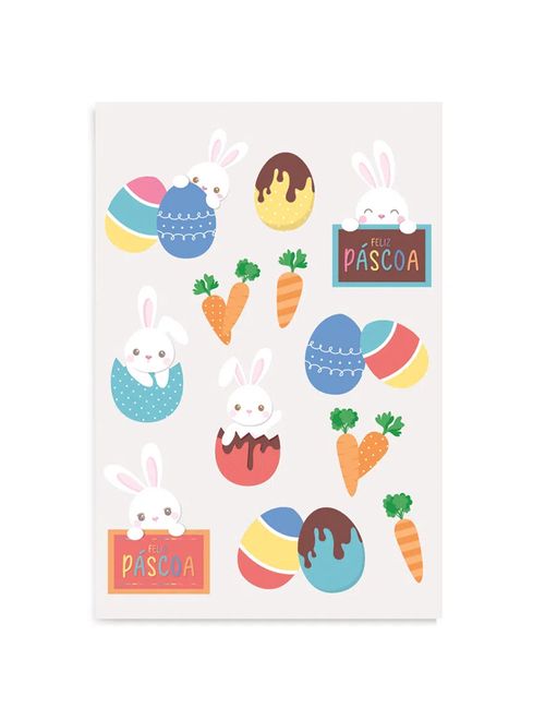 Cartela de Adesivos Coloridos Luke c/2 - Cromus