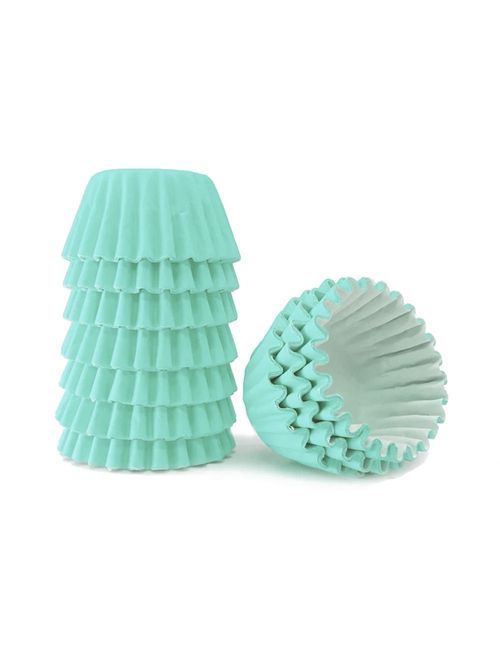 Forminha Lisa para Doces Azul No 4 c/100 - Reiki