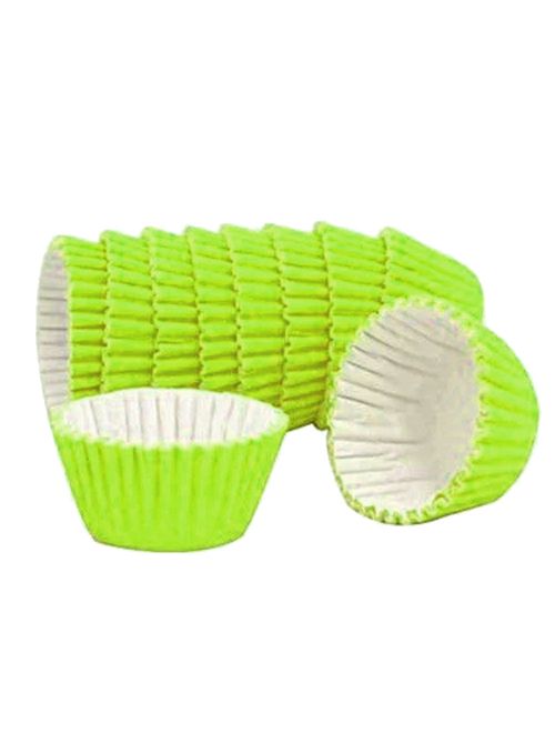 Forminha Lisa para Doces Verde Limão No 6 c/100 - Reiki