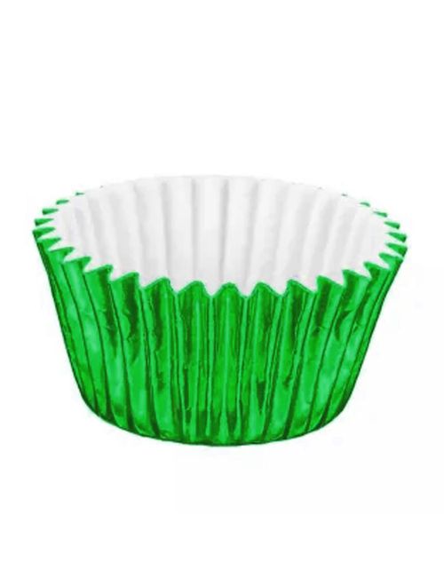 Forminha Laminada para Doces Verde No 5 c/50 - Reiki