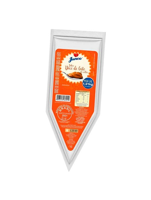 Bisnaga de Doce de Soro de Leite Sabor Doce de Leite 1,01Kg - Junco