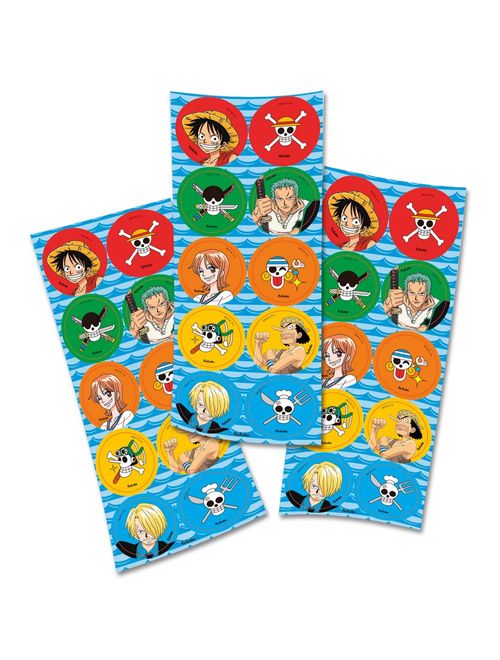 One Piece Adesivo Redondo c/30 - Festcolor