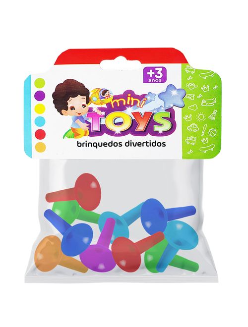 Corneta Colorida c/10 - Mini Toys