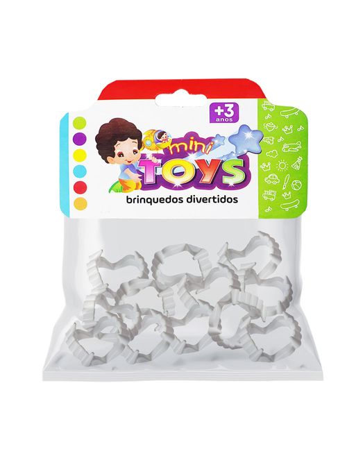 Dentadura Branca c/12 - Mini Toys