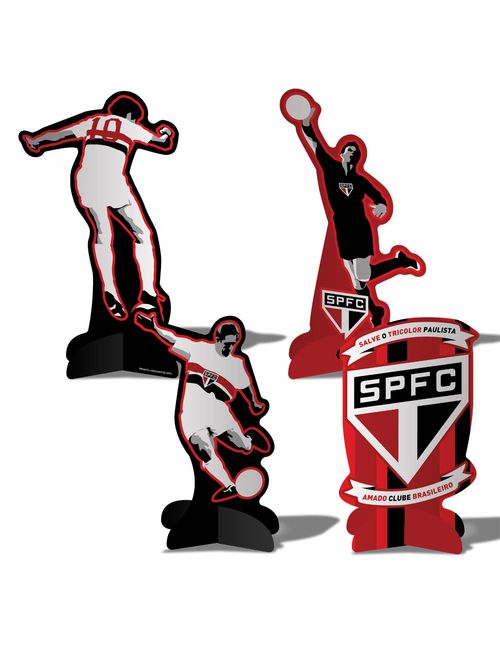 São Paulo Decoração de Mesa c/8 - Festcolor