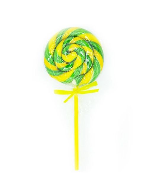 Pirulito Psicodélico Verde e Amarelo 140g - Arte e Cor