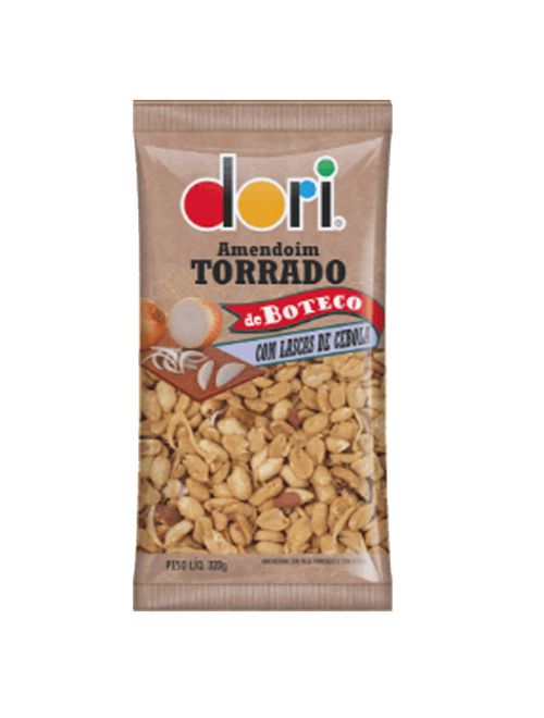 Amendoim Torrado de Boteco com Lascas de Cebola 320g - Dori