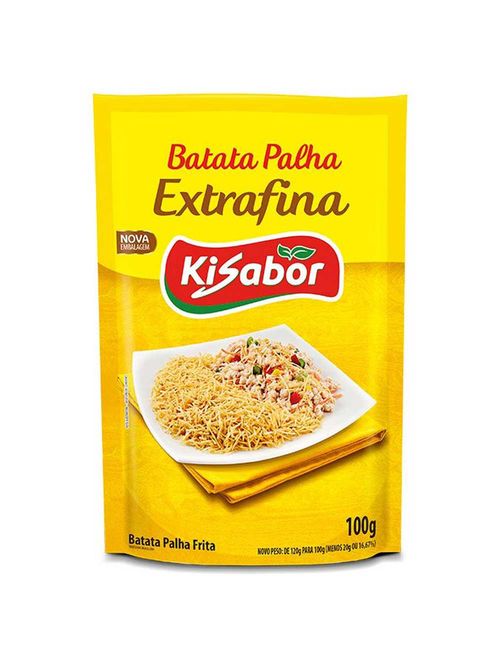 Batata Palha Extrafina 100g - KiSabor
