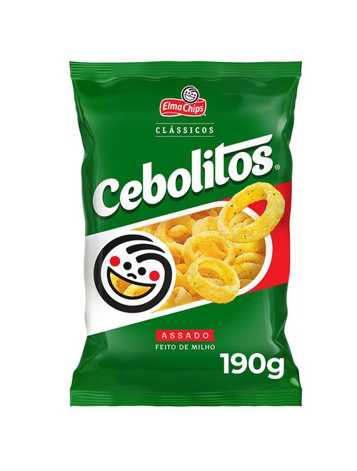 Salgadinho Cebolitos 190g - Elma Chips