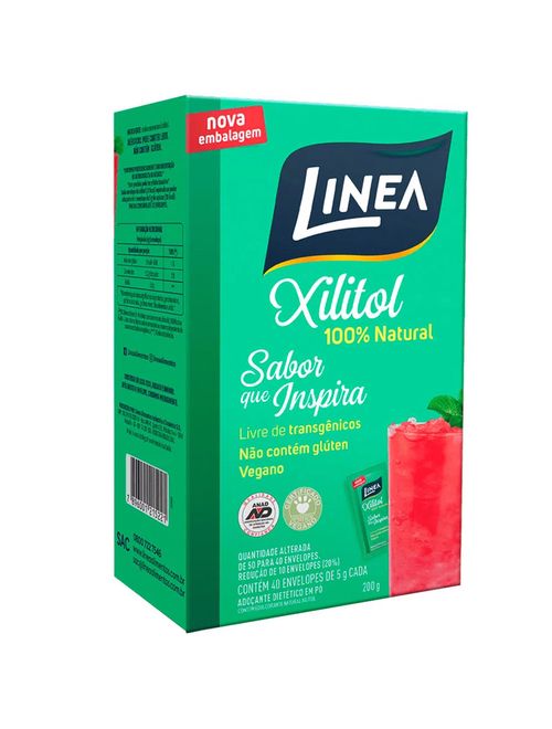 Adoçante em Pó Xilitol c/40 - Linea