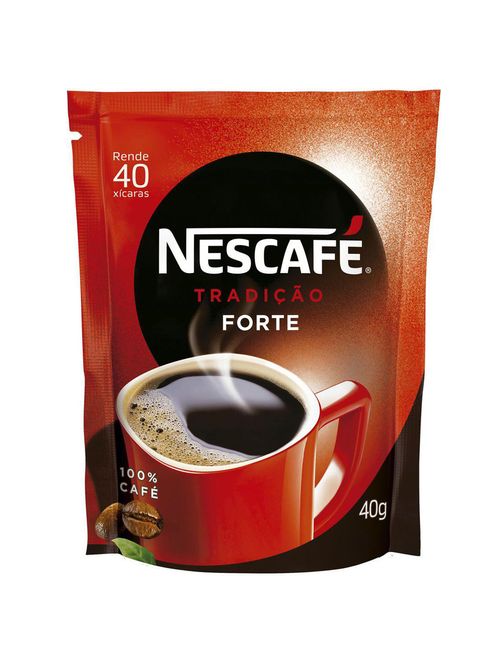 Café Solúvel Nescafé Tradição Forte Sachet 40g - Nestlé