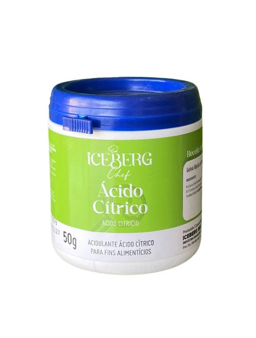 Ácido Cítrico 50g - Iceberg Chef