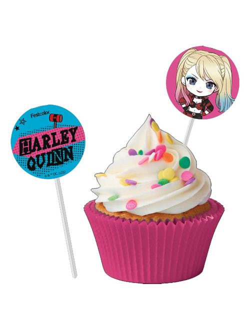 Bandeira para Docinhos Arlequina c/8 - Festcolor