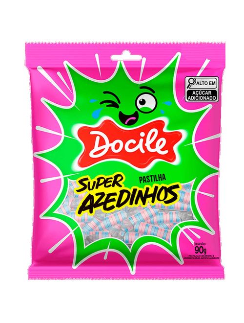 Super Azedinhos Pastilhas 90g - Docile