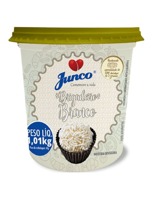 Brigadeiro Branco Pronto 1,01kg - Junco