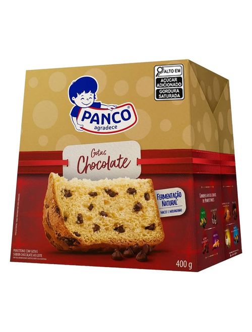 Panettone Gotas de Chocolate 400g - Panco