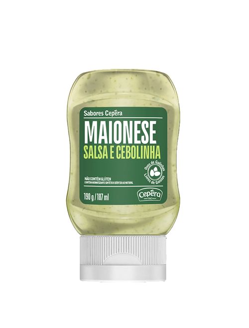 Maionese Salsa e Cebolinha 190g - Cepêra