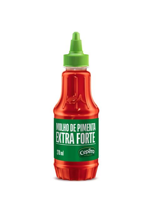 Molho de Pimenta Extra Forte 270ml - Cepêra