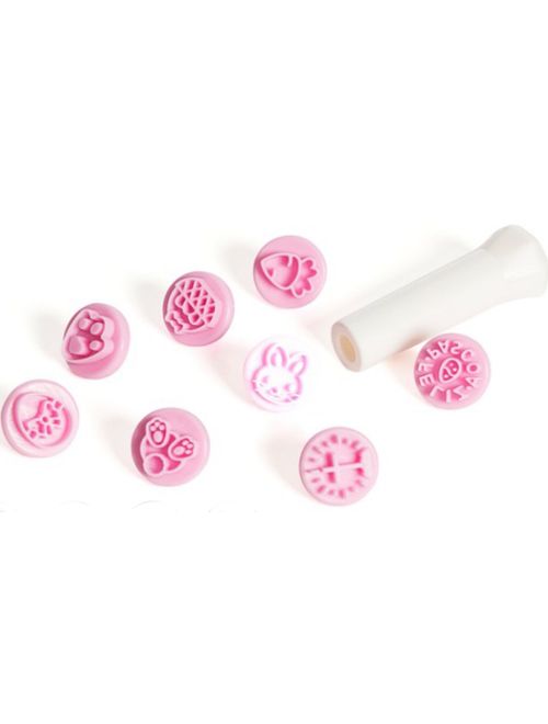 Kit Mini Carimbos de Páscoa c/08 - Festplastik