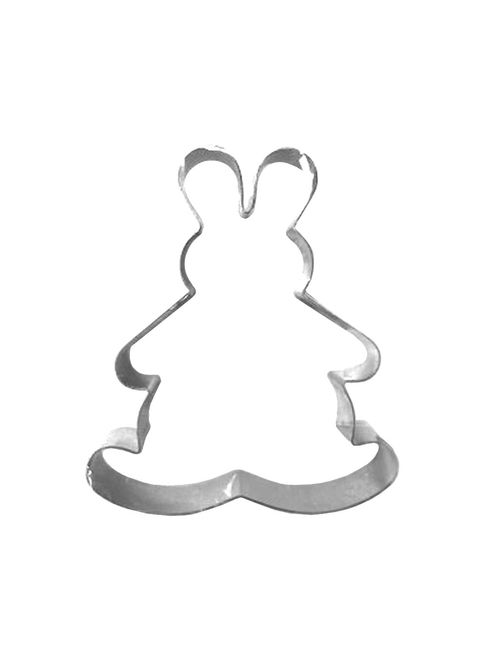 Cortador Inox Coelho Fofucho Pequeno - Lamare