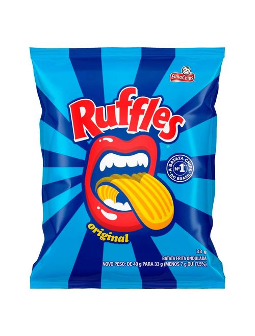 Batata Ruffles Original 33g - Elma Chips