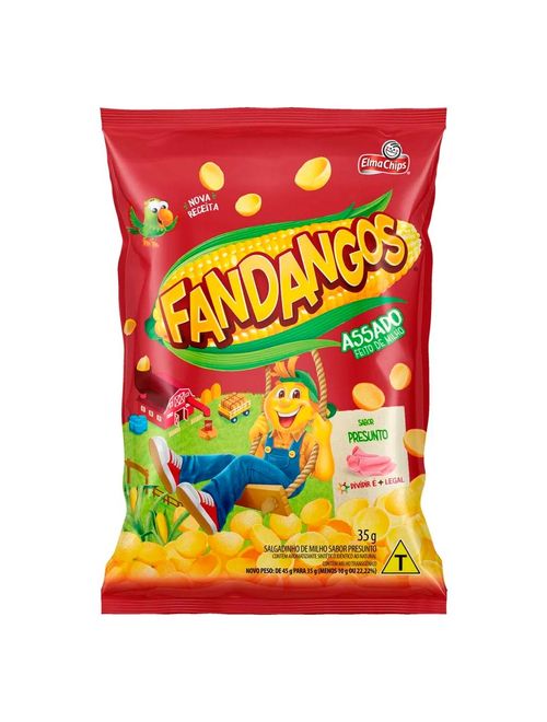 Salgadinho Fandangos Presunto 35g - Elma Chips