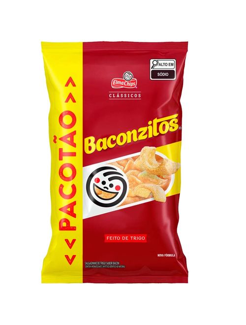 Salgadinho Baconzitos 130g - Elma Chips