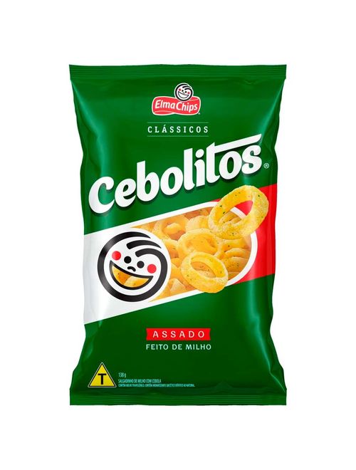 Salgadinho Cebolitos 138g - Elma Chips