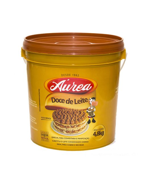 Doce de Soro de Leite com Chocolate Forneável 4,8kg - Aurea