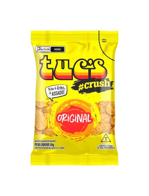 Biscoito Tucs Crush Original 50g - Bela Vista