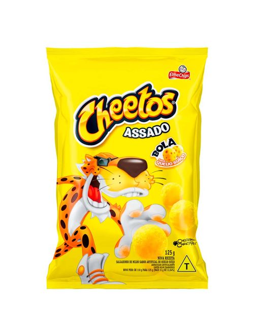 Salgadinho Cheetos Bola Queijo Suíço 125g - Elma Chips