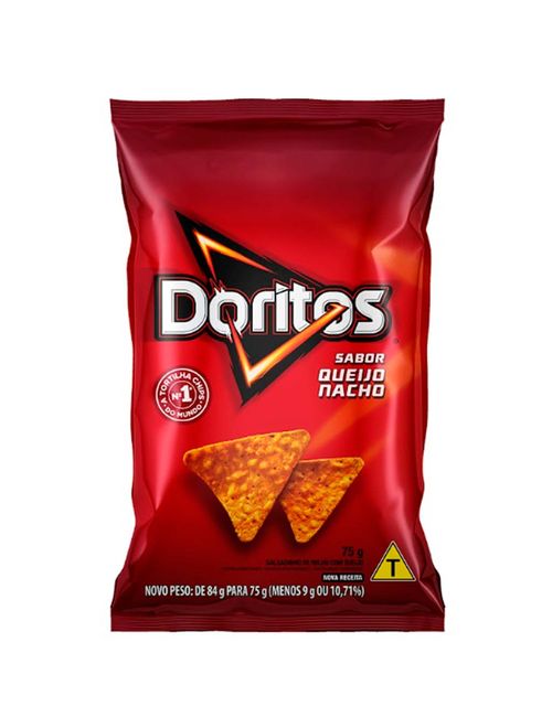 Salgadinho Doritos Queijo Nacho 75g - Elma Chips