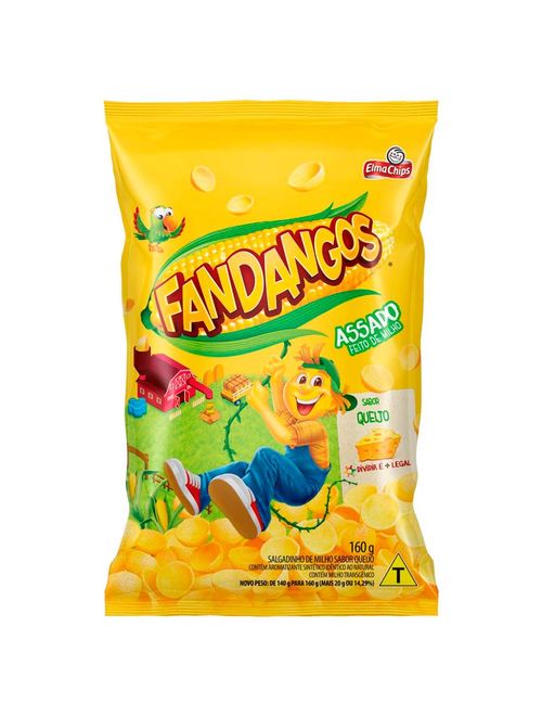 Salgadinho Fandangos Queijo 160g - Elma Chips