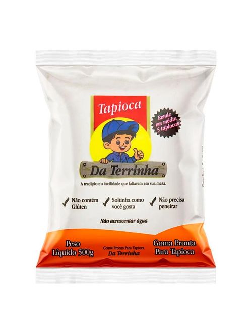Goma Pronta Tapioca 500g - Da Terrinha