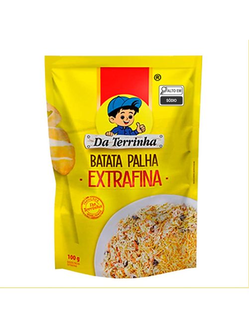 Batata Palha Extrafina 100g - Da Terrinha
