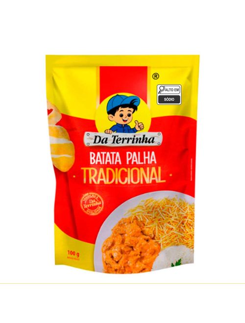 Batata Palha Tradicional 100g - Da Terrinha