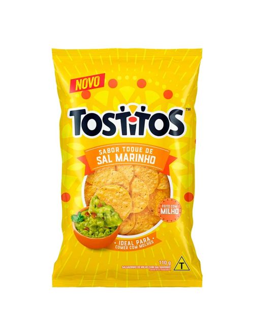 Salgadinho de Milho Tostitos Sal Marinho 110g - Elma Chips