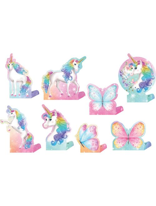 Unicórnio New Decoração para Mesa c/8 - Festcolor